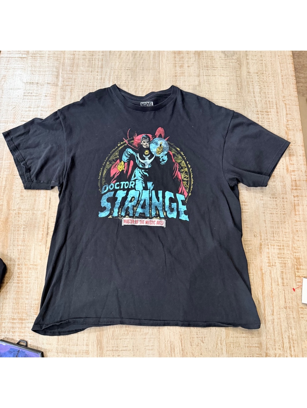 Marvel Doctor Strange Master of the Mystic Arts Graphic TShirt Men XL Black 2016